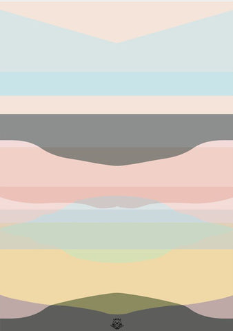 Pink Reflection Poster